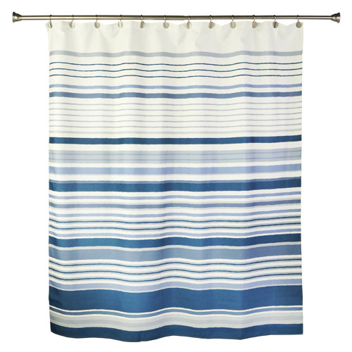 Breakwater Bay Christen Striped Shower Curtain & Reviews Wayfair